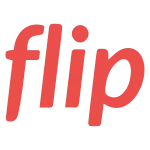 Flip Social Media Communication Conversation Message SVG Icon